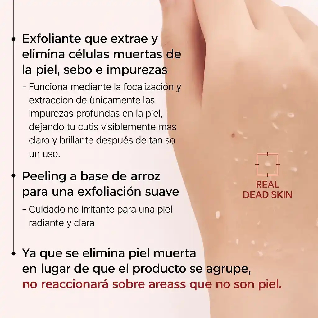 Exfoliante Glow Rice